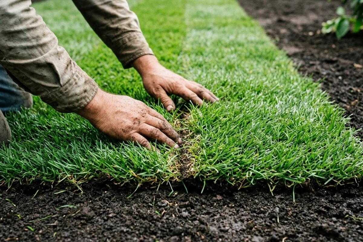 Укладка рулонного газона своими руками: мастер укладывает дёрн на подготовленную основу — пошаговый монтаж газона