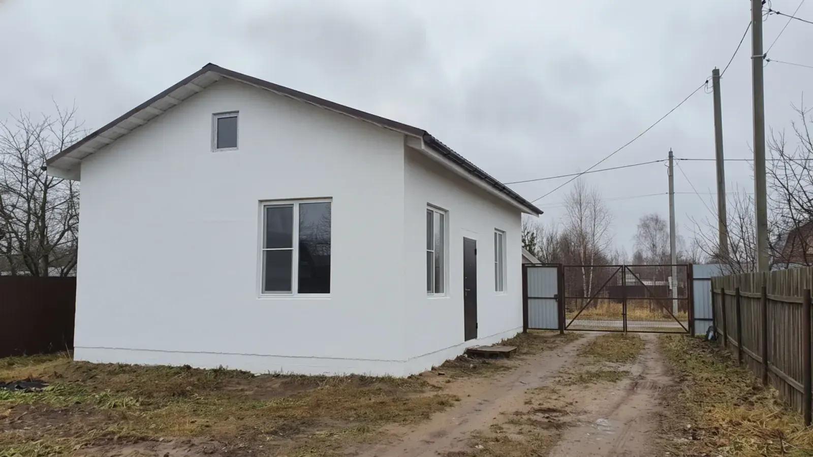 Утепление фасада дома — фасад, AI-визуализация по фото