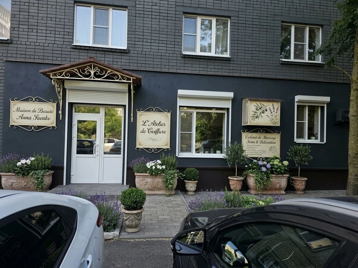 Дизайн фасада в стиле Прованс — Фасад от нейросети AI Facade