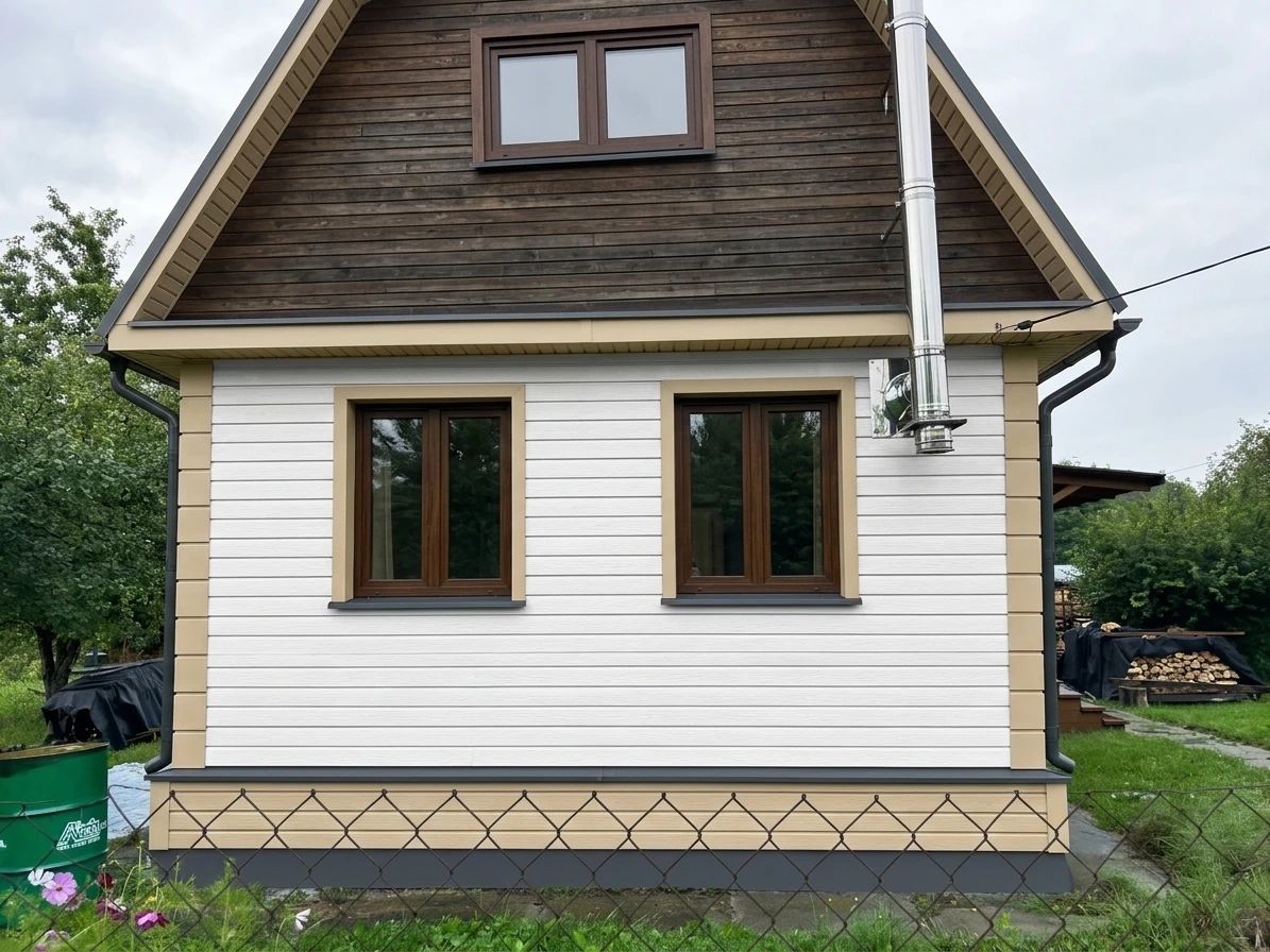 Дизайн фасада в стиле Современный — Фасад от нейросети AI Facade