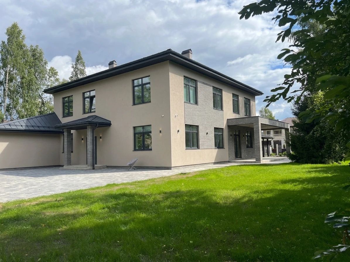 Дизайн фасада в стиле Минимализм — Фасад от нейросети AI Facade