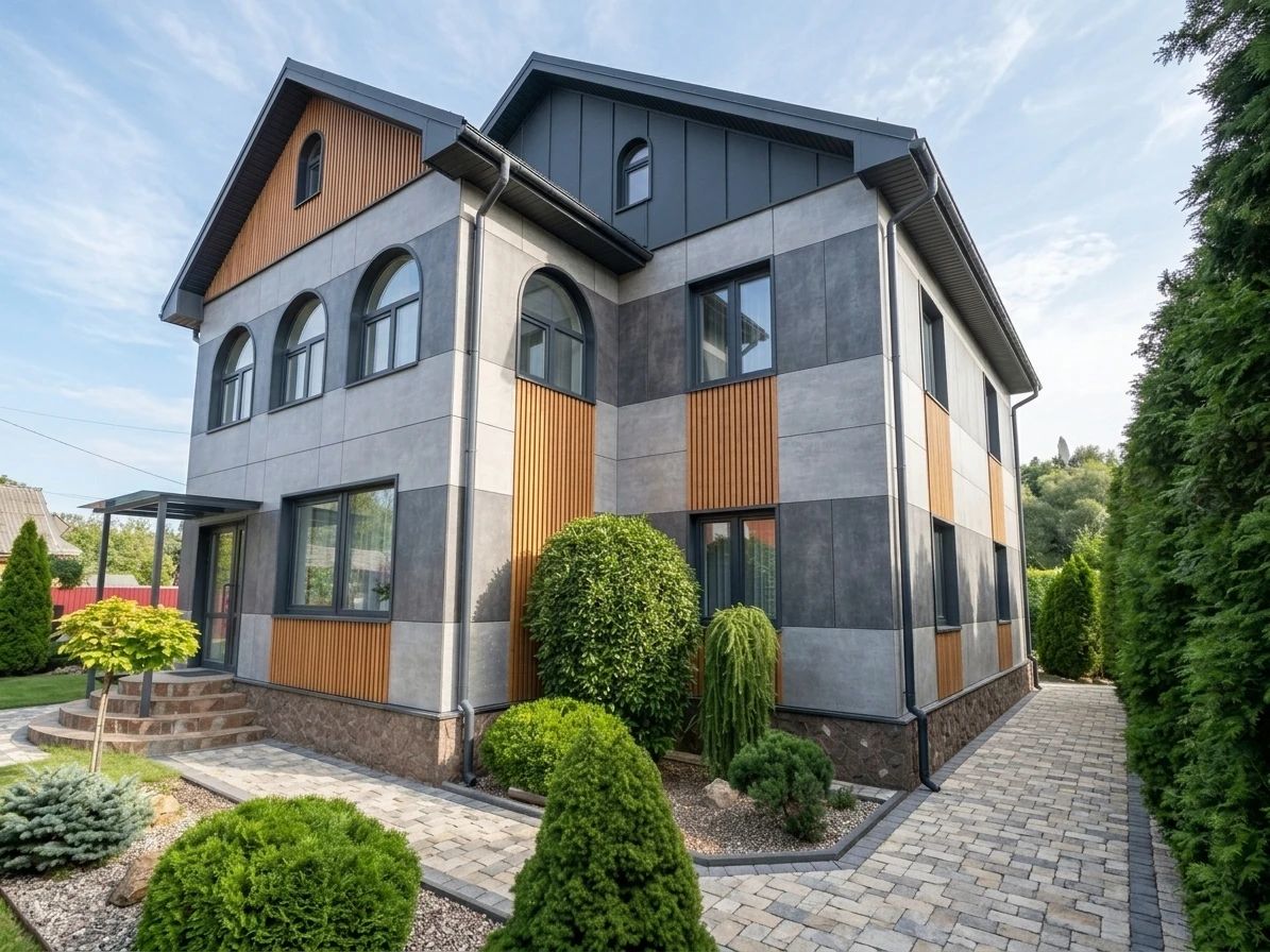 Дизайн участка в стиле Без стиля — фото от нейросети AI Facade