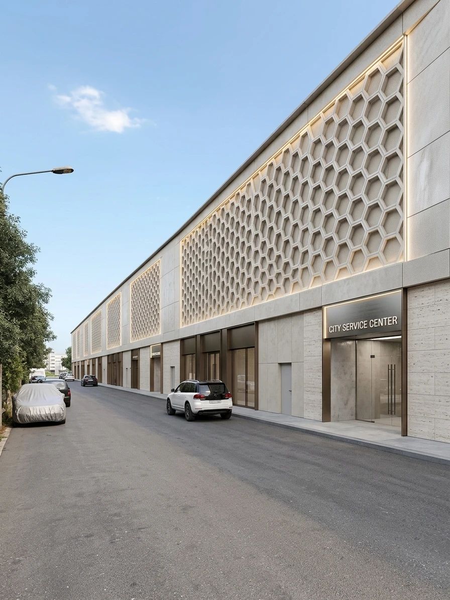 Дизайн фасада в стиле Современный — Фасад от нейросети AI Facade