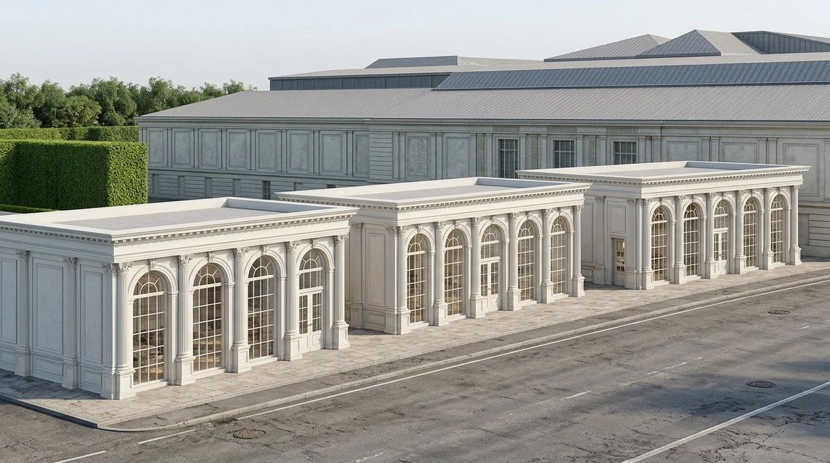 Дизайн фасада в стиле Классический — Фасад от нейросети AI Facade