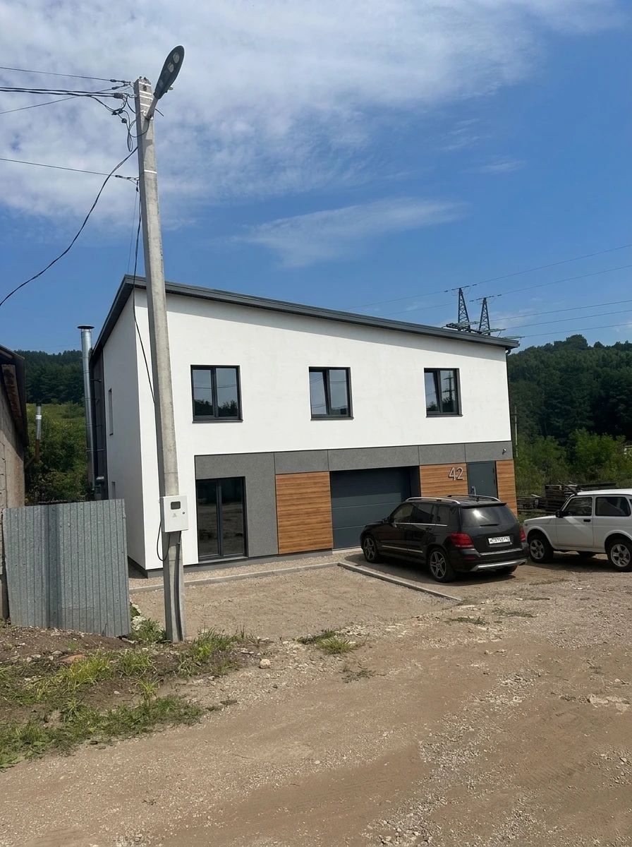 Дизайн фасада в стиле Современный — Фасад от нейросети AI Facade