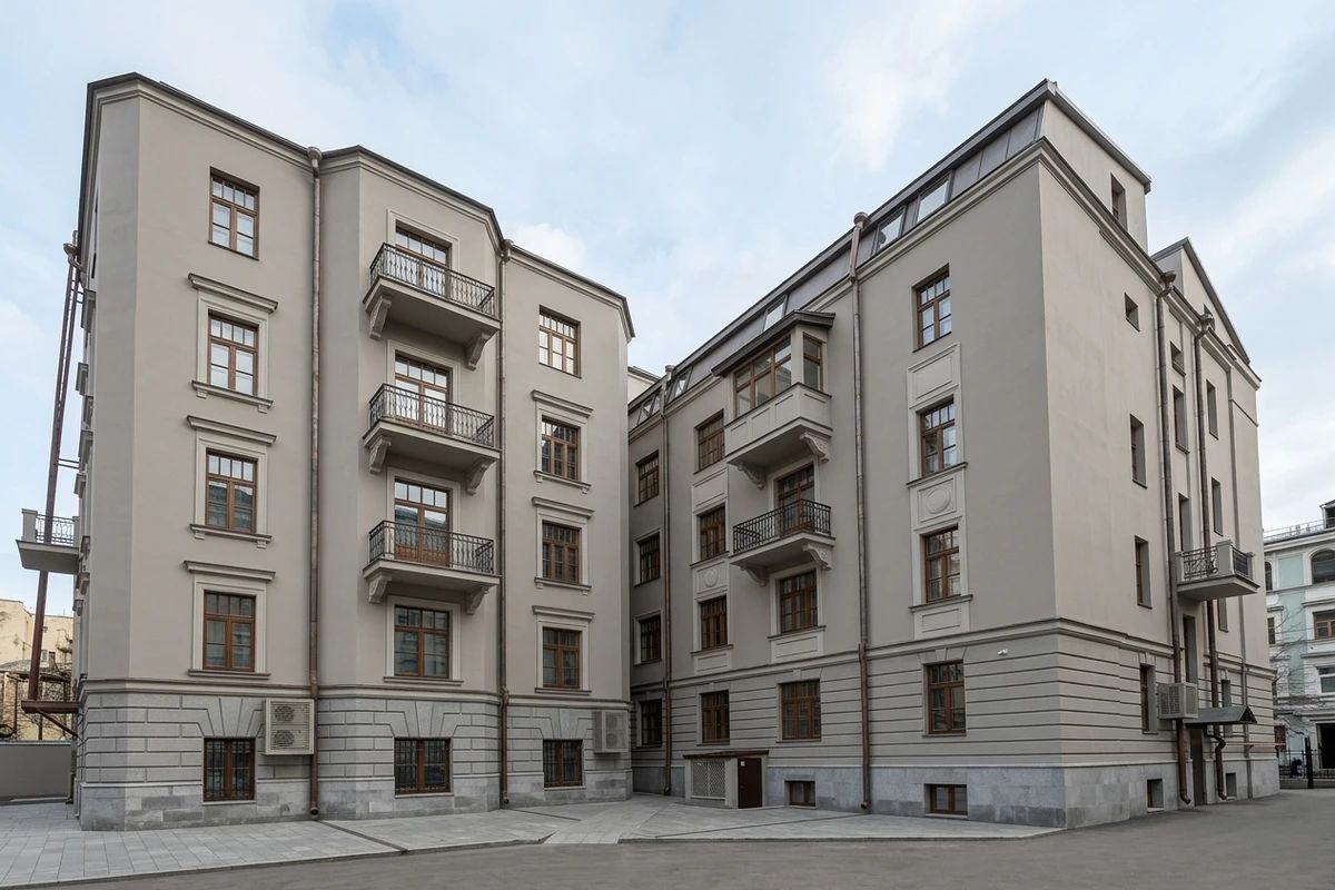 Дизайн фасада в стиле Неоклассика — Фасад от нейросети AI Facade
