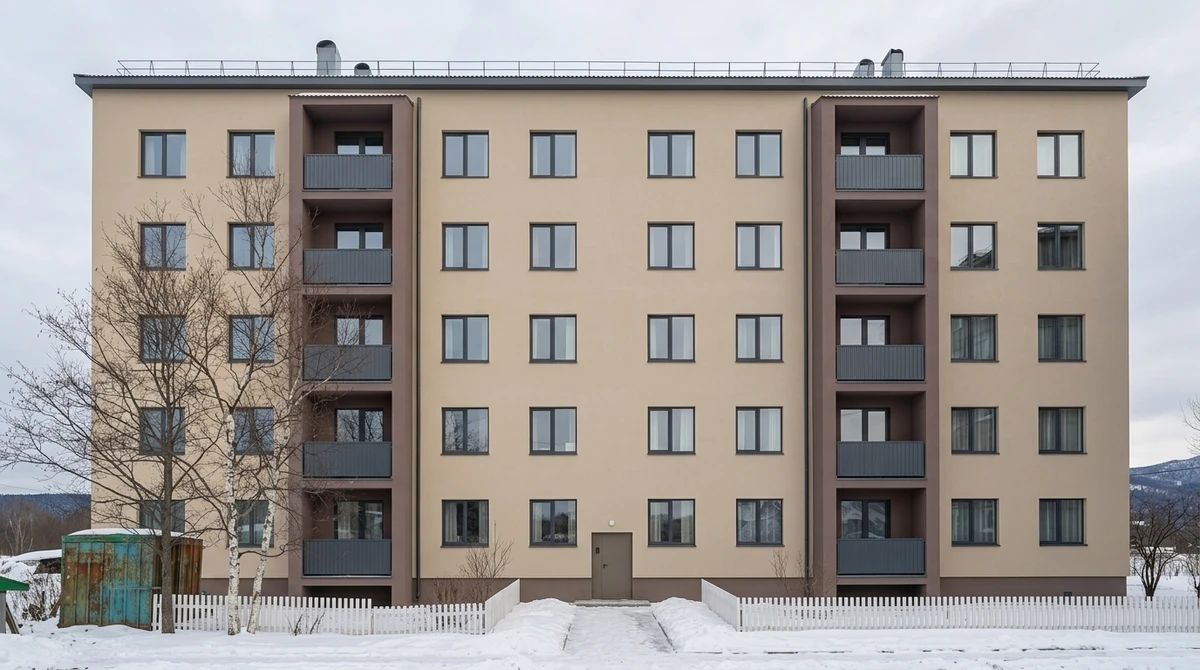 Дизайн фасада в стиле Минимализм — фото фасада от нейросети AI Facade