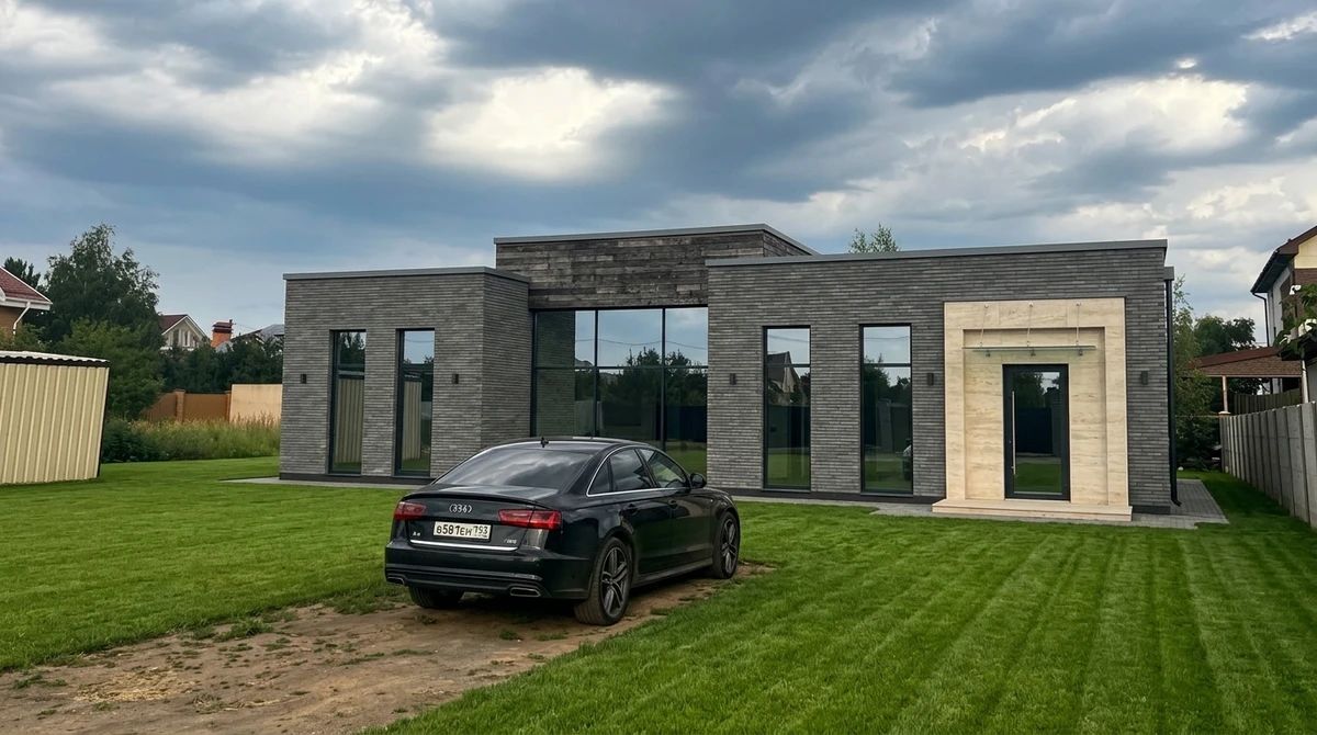 Дизайн фасада в стиле Современный — Фасад от нейросети AI Facade