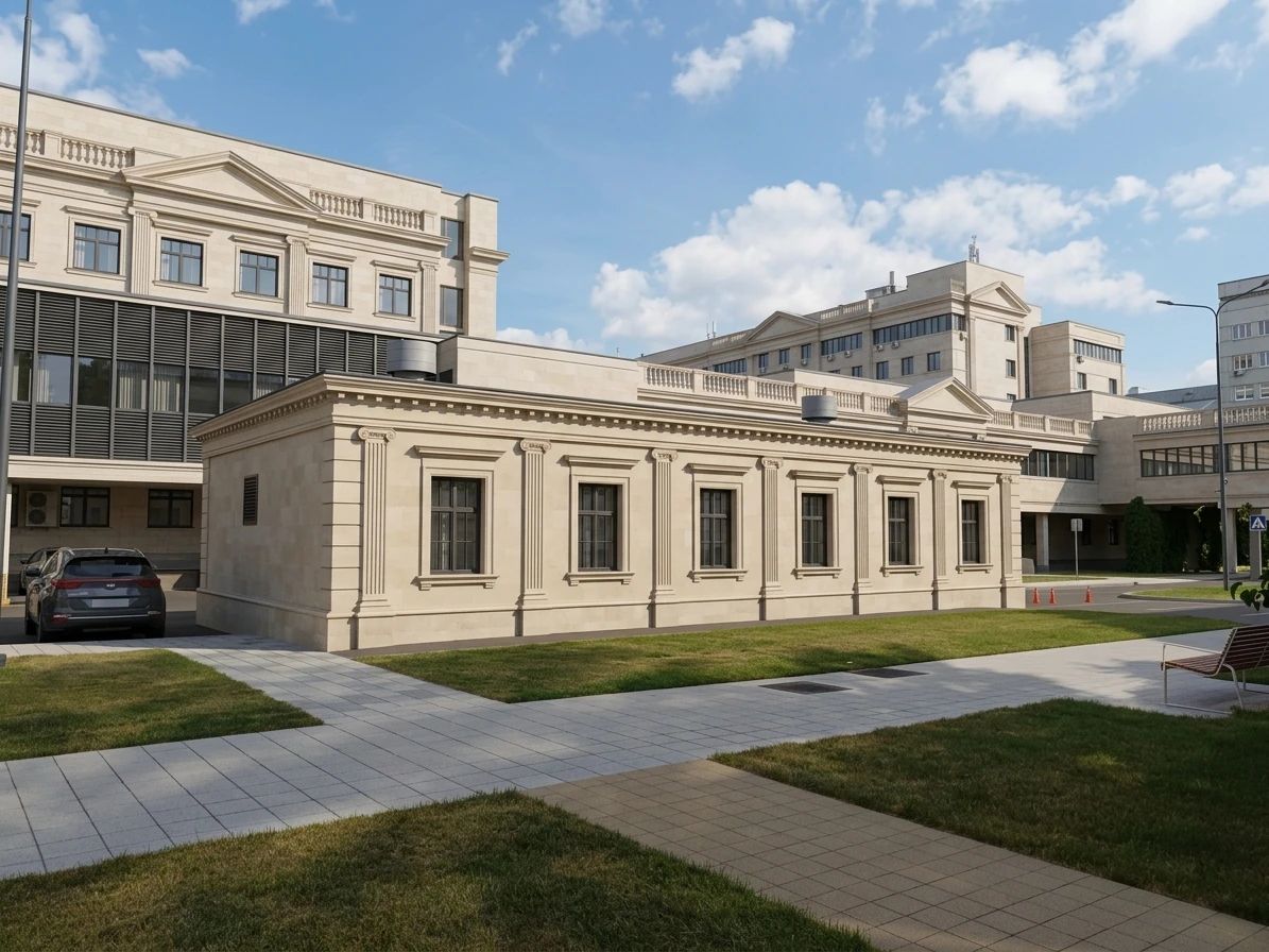 Дизайн фасада в стиле Неоклассика — Фасад от нейросети AI Facade