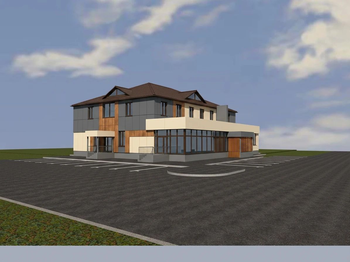 Дизайн фасада в стиле Современный — Фасад от нейросети AI Facade