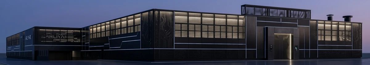 Дизайн фасада в стиле Блэктек — Фасад от нейросети AI Facade