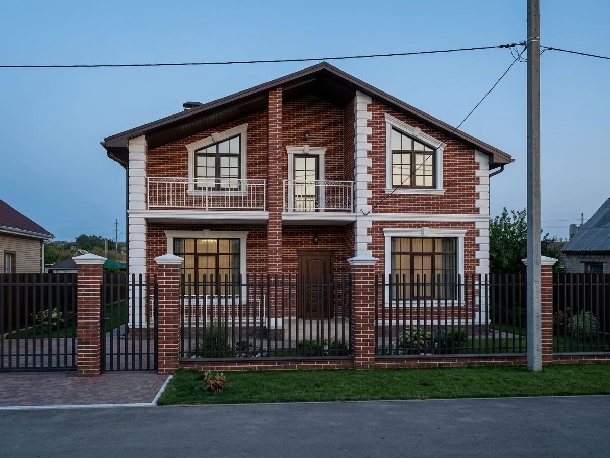 Дизайн фасада в стиле Классический — Фасад от нейросети AI Facade
