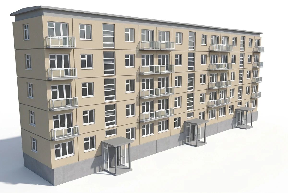 Дизайн фасада в стиле Минимализм — Фасад от нейросети AI Facade
