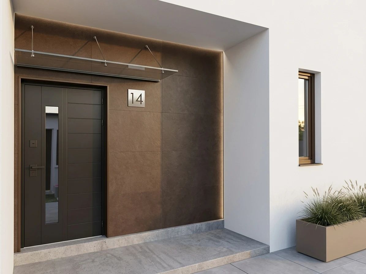 Дизайн фасада в стиле Минимализм — Фасад от нейросети AI Facade