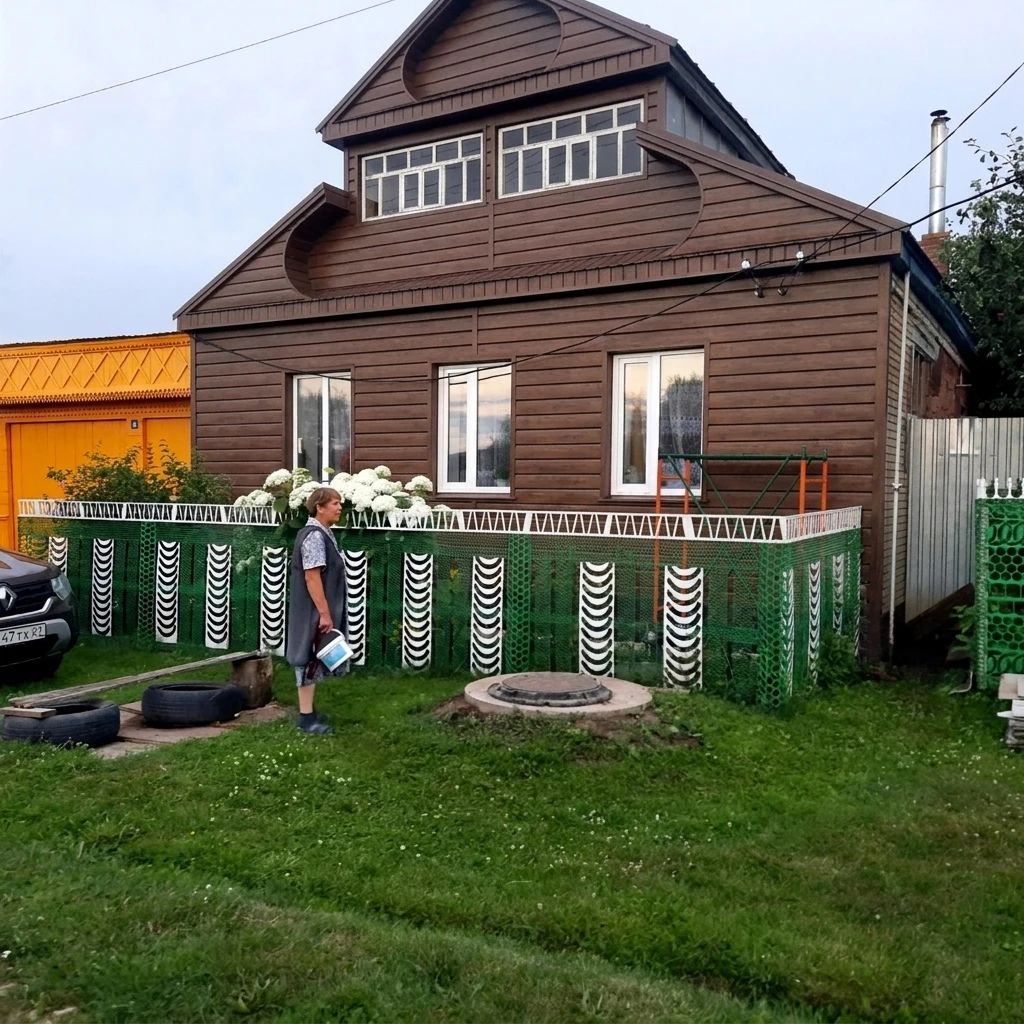 Дизайн фасада в стиле Без стиля — фото от нейросети AI Facade