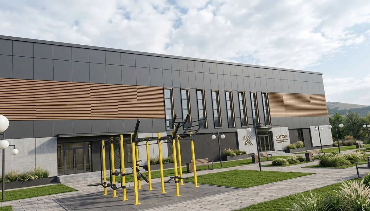 Дизайн фасада в стиле Современный — Фасад от нейросети AI Facade