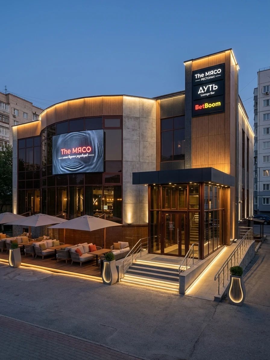 Дизайн фасада в стиле Современный — Фасад от нейросети AI Facade