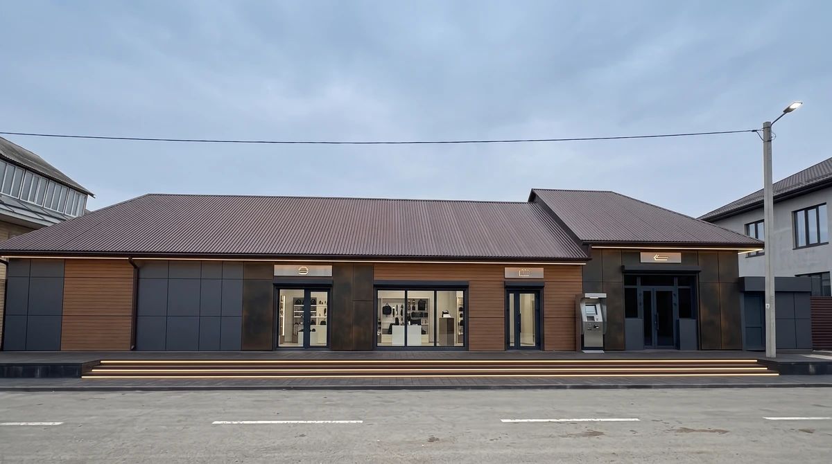 Дизайн фасада в стиле Современный — Фасад от нейросети AI Facade