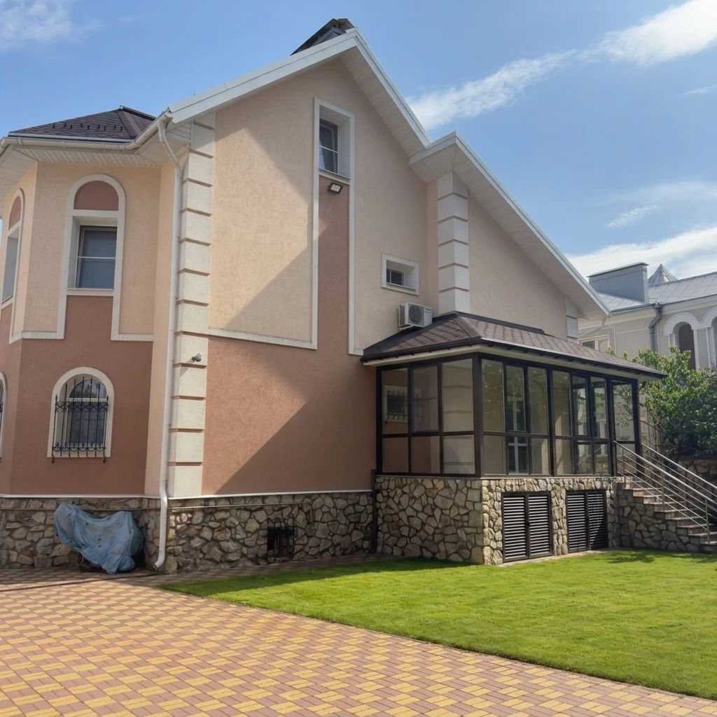 Дизайн фасада в стиле Современный — Фасад от нейросети AI Facade