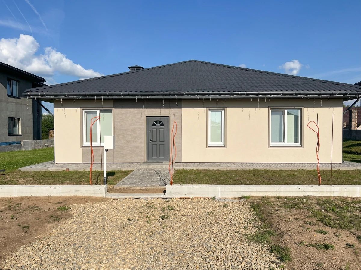 Дизайн фасада в стиле Современный — Фасад от нейросети AI Facade