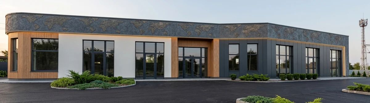 Дизайн фасада в стиле Минимализм — Фасад от нейросети AI Facade