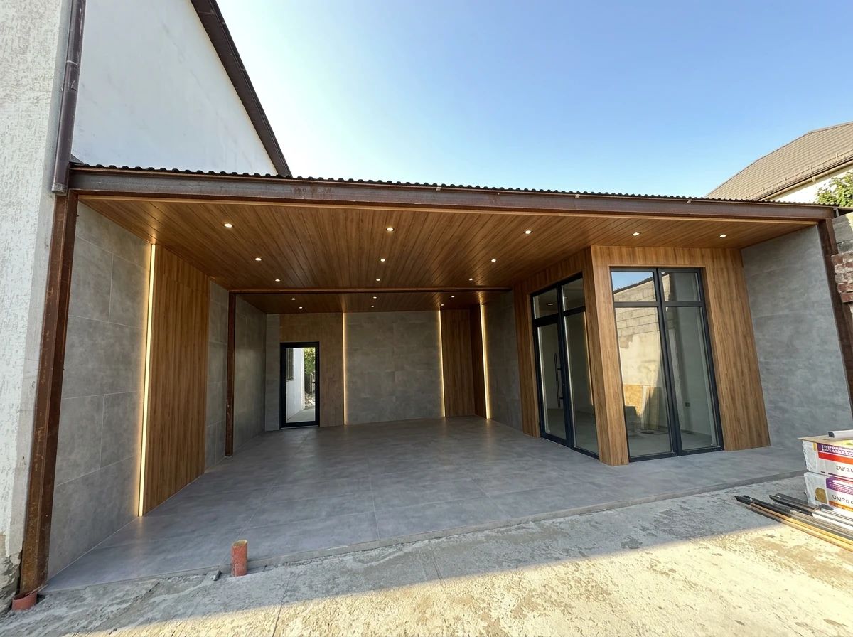 Дизайн фасада в стиле Современный — Фасад от нейросети AI Facade