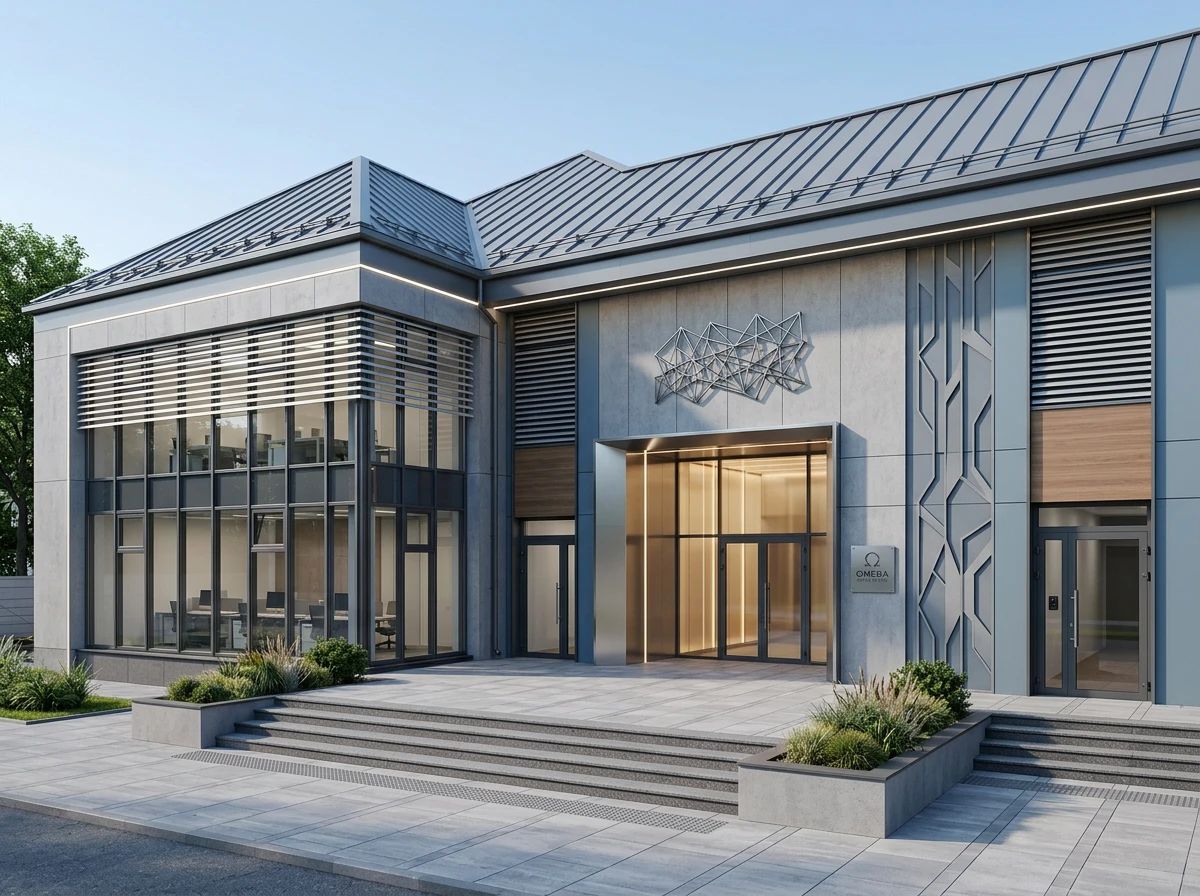 Дизайн фасада в стиле Современный — Фасад от нейросети AI Facade
