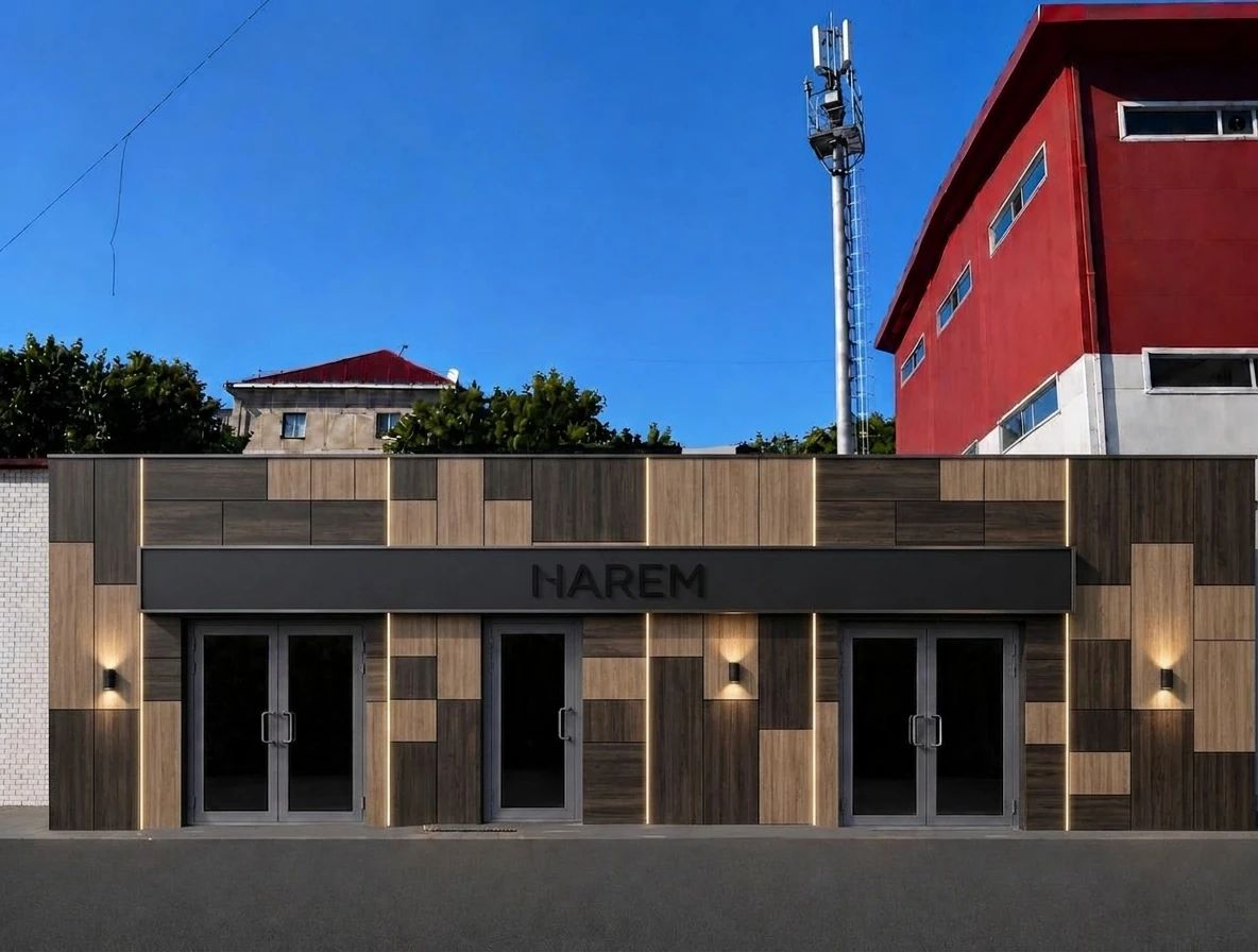 Дизайн фасада в стиле Блэктек — Фасад от нейросети AI Facade