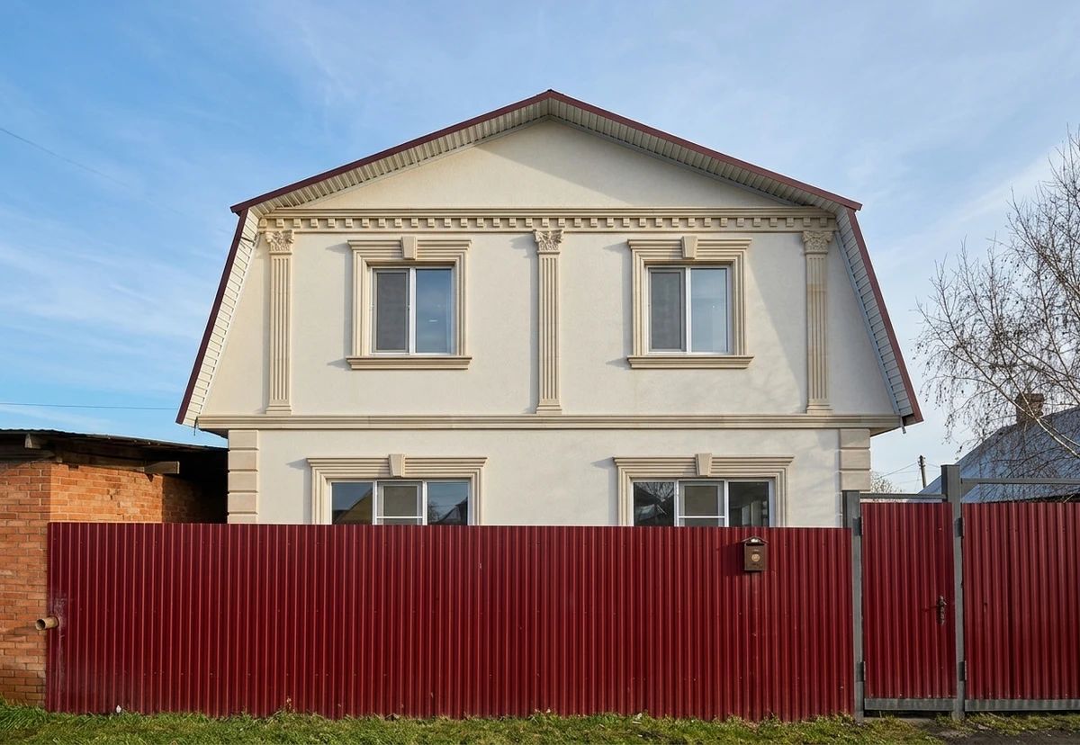 Дизайн фасада в стиле Неоклассика — Фасад от нейросети AI Facade