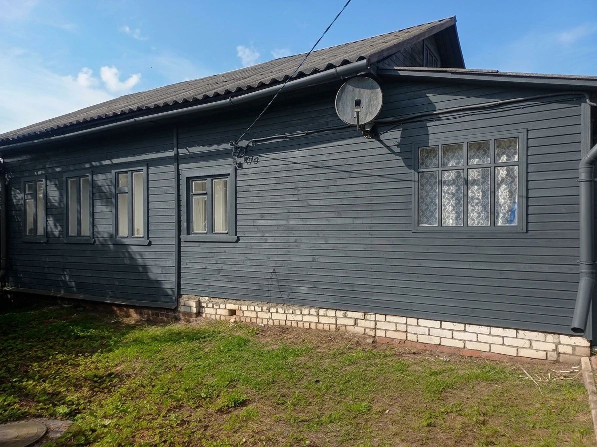 Дизайн фасада в стиле Деревенский — Фасад от нейросети AI Facade