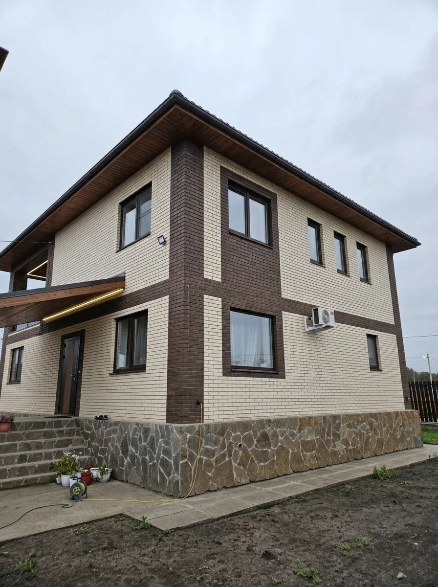 Дизайн фасада в стиле Современный — Фасад от нейросети AI Facade