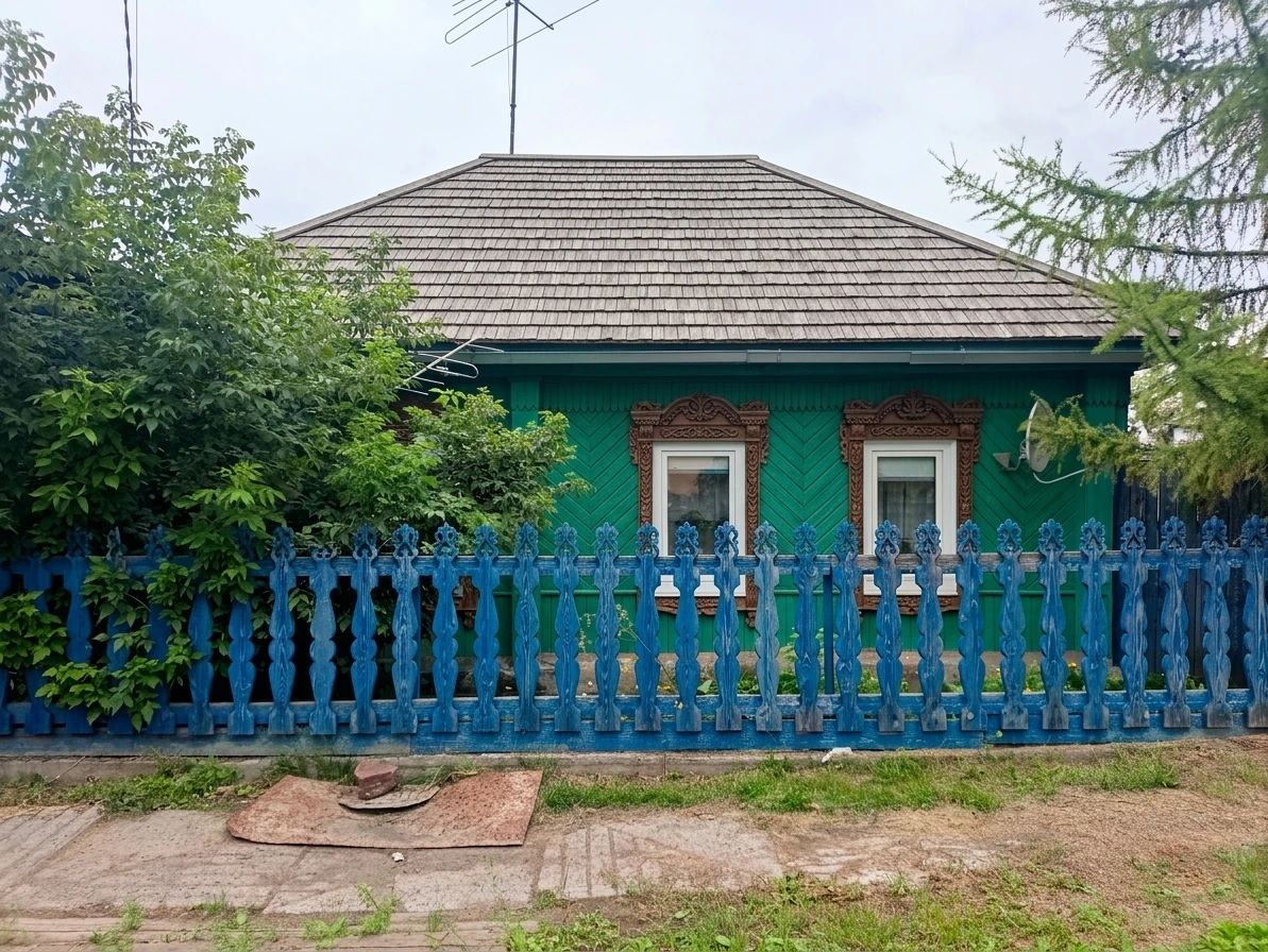 Дизайн фасада в стиле Деревенский — Фасад от нейросети AI Facade