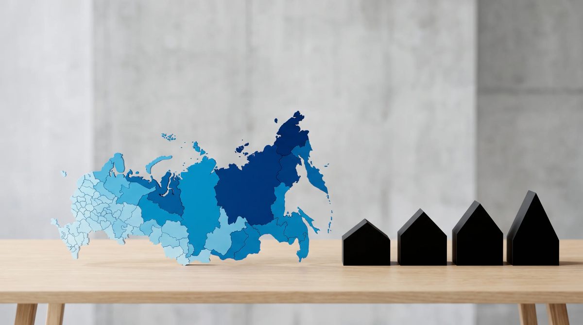 Карта снеговых районов России и связь региона с рекомендуемой крутизной ската крыши