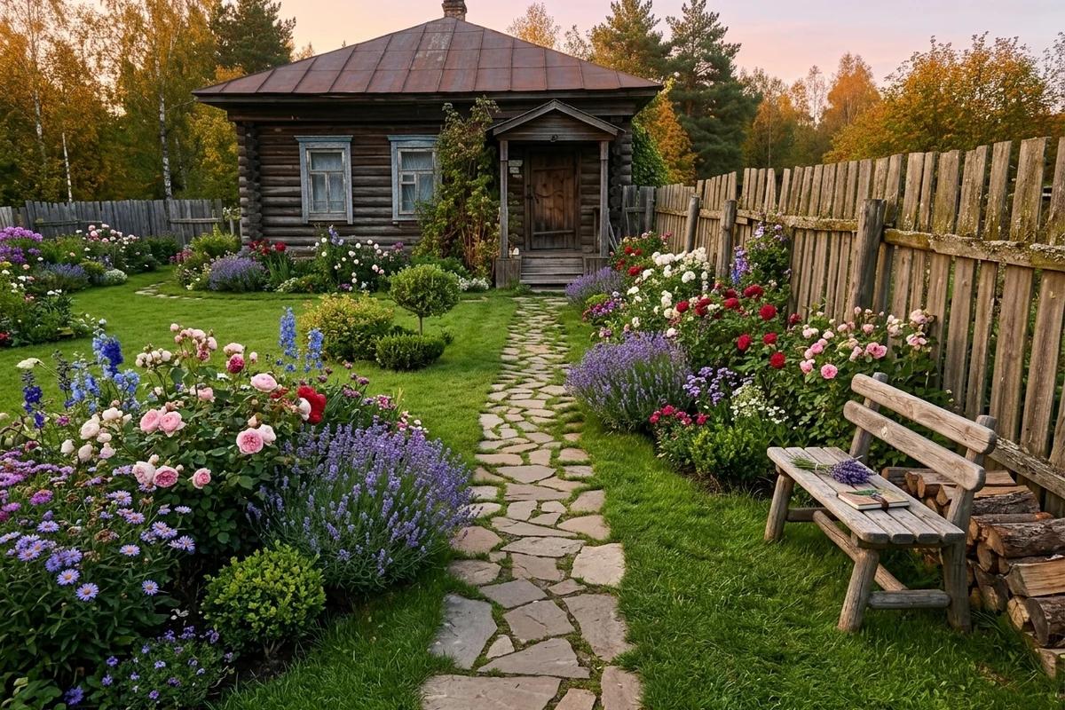 Идеи дизайна сада с фото Идеи дизайна сада с фото — фасад, AI-визуализация по фото