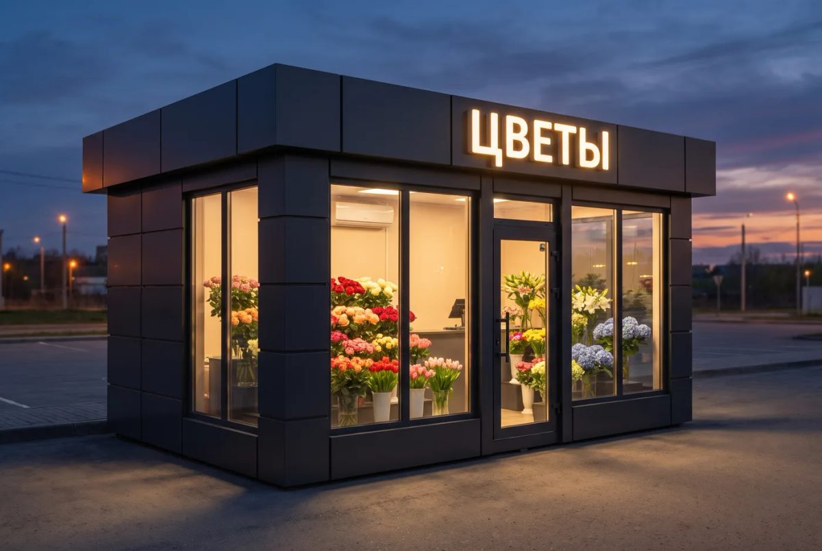Дневной и вечерний вид сразу