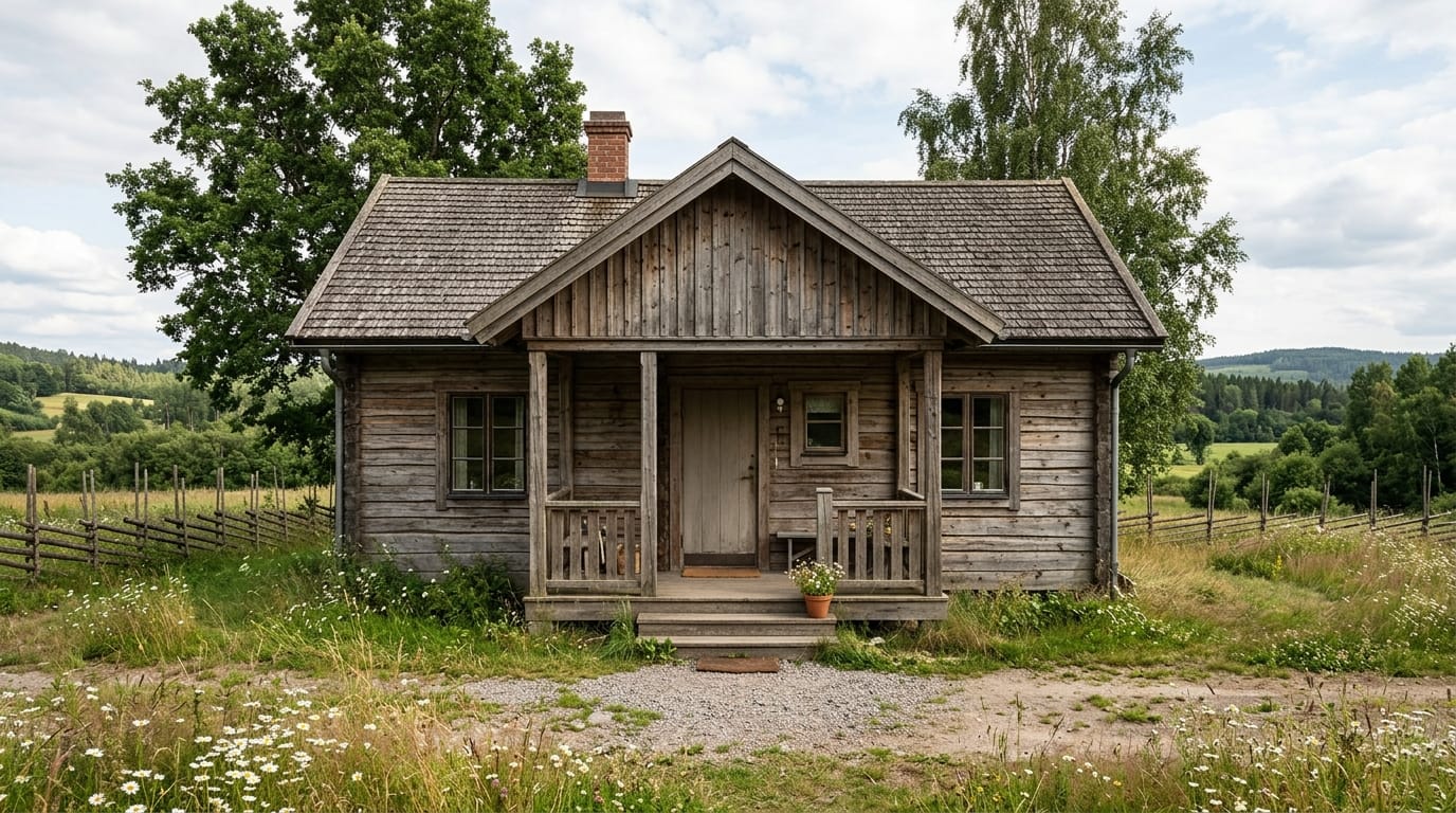 Загородный дом — до