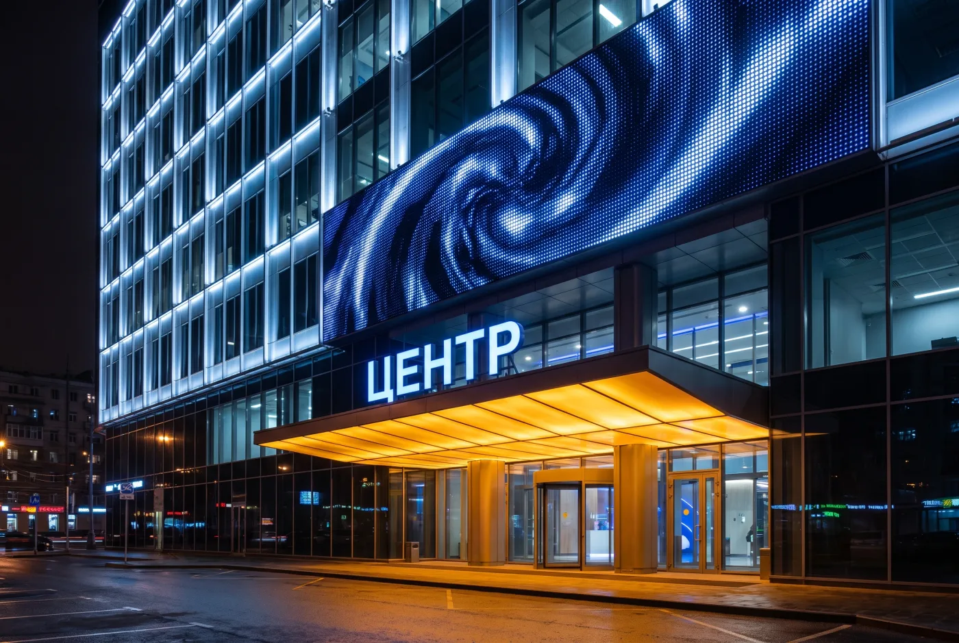 Медиафасад и архитектурная подсветка