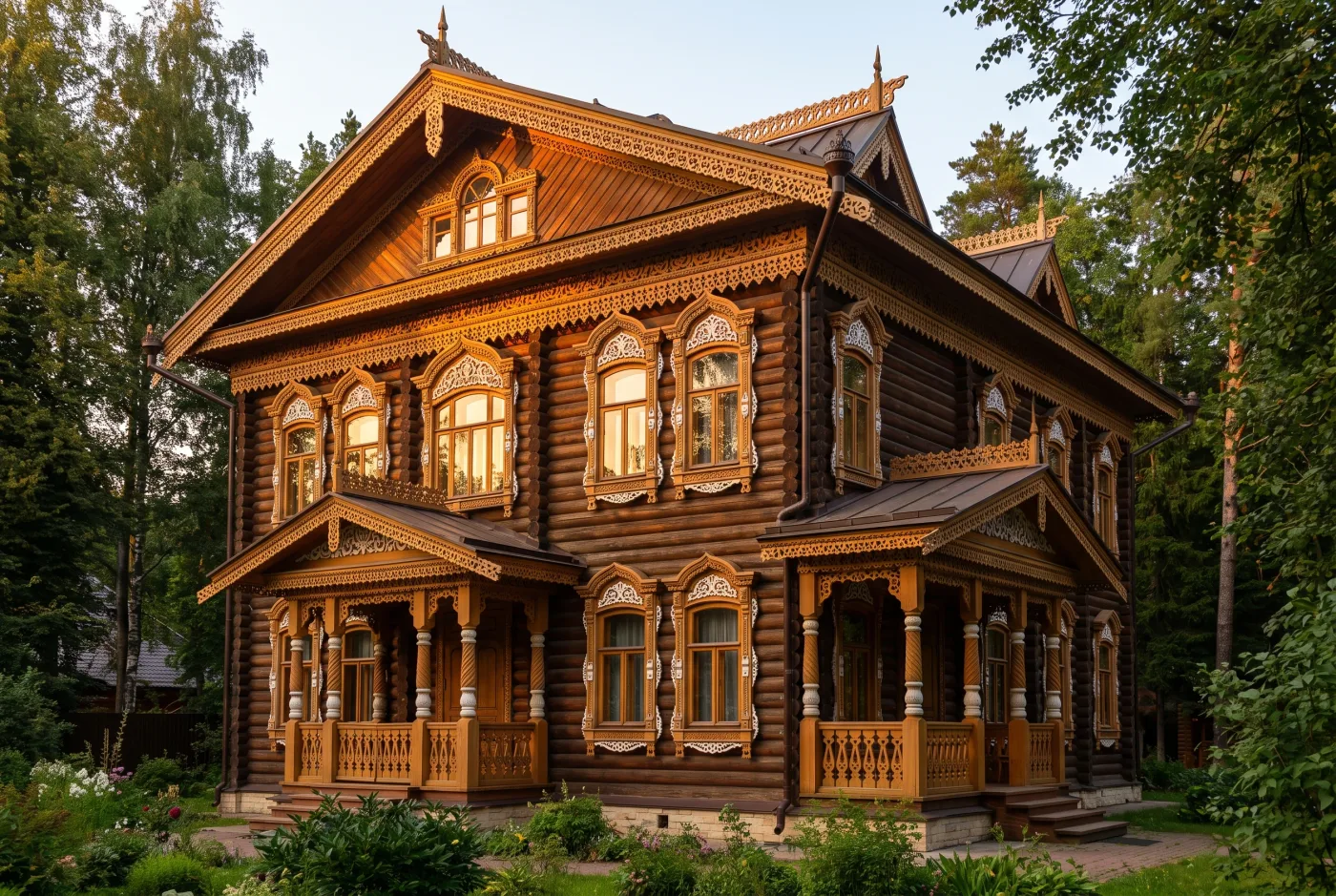 Сравните изба, терем и кантри